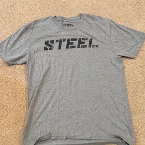 Steel Men's Short Sleeve Tee